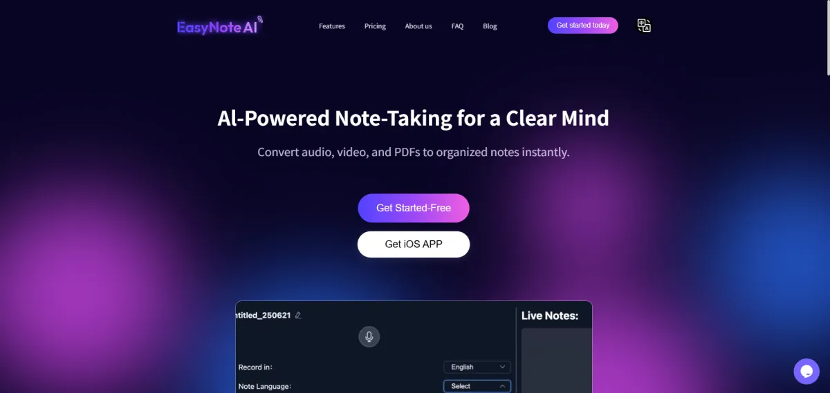 EasyNoteAI