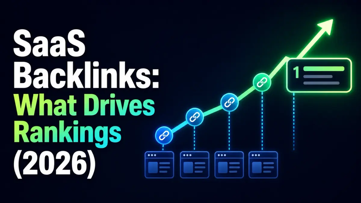 SaaS Backlinks: What Drives Rankings in 2026